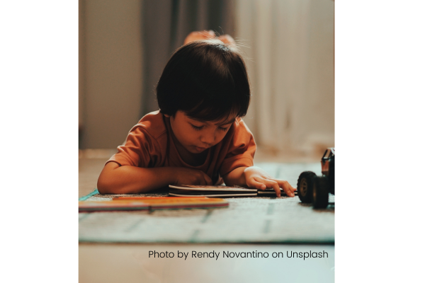child reading
